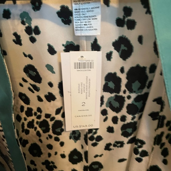 Chicos reversible duster in desert blooms and leopard - Picture 3 of 5